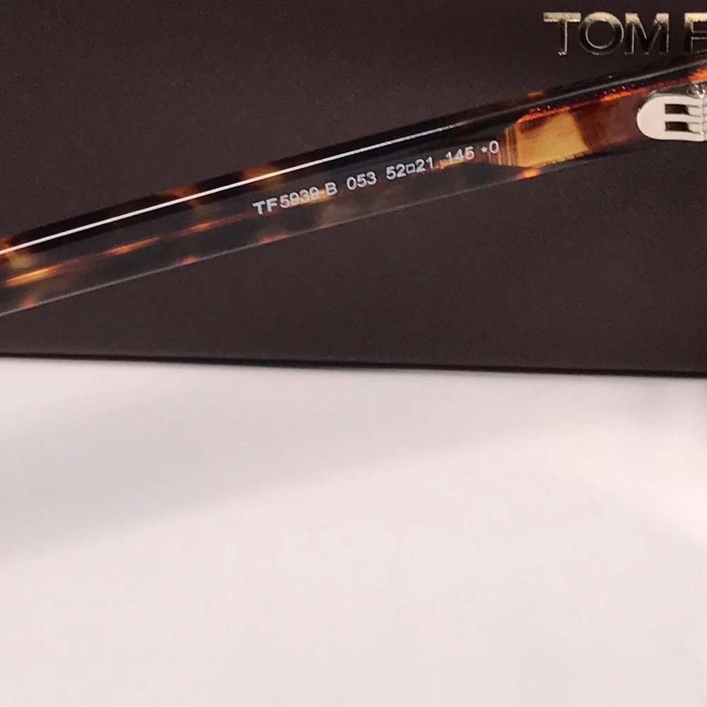 New Authentic Tom Ford Tortoise Shell Glasses TF5939-B 053
